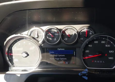 2021 Chevrolet Silverado 1500 4Wd Short Bed Lt Trail Boss z USA, uszkodzony, nr VIN 1GCPYFED0MZ426052